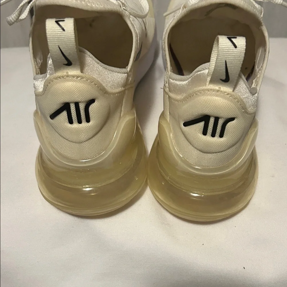 Nike Air 27C White Sneaker. Size 10. Excellent preowned condition.